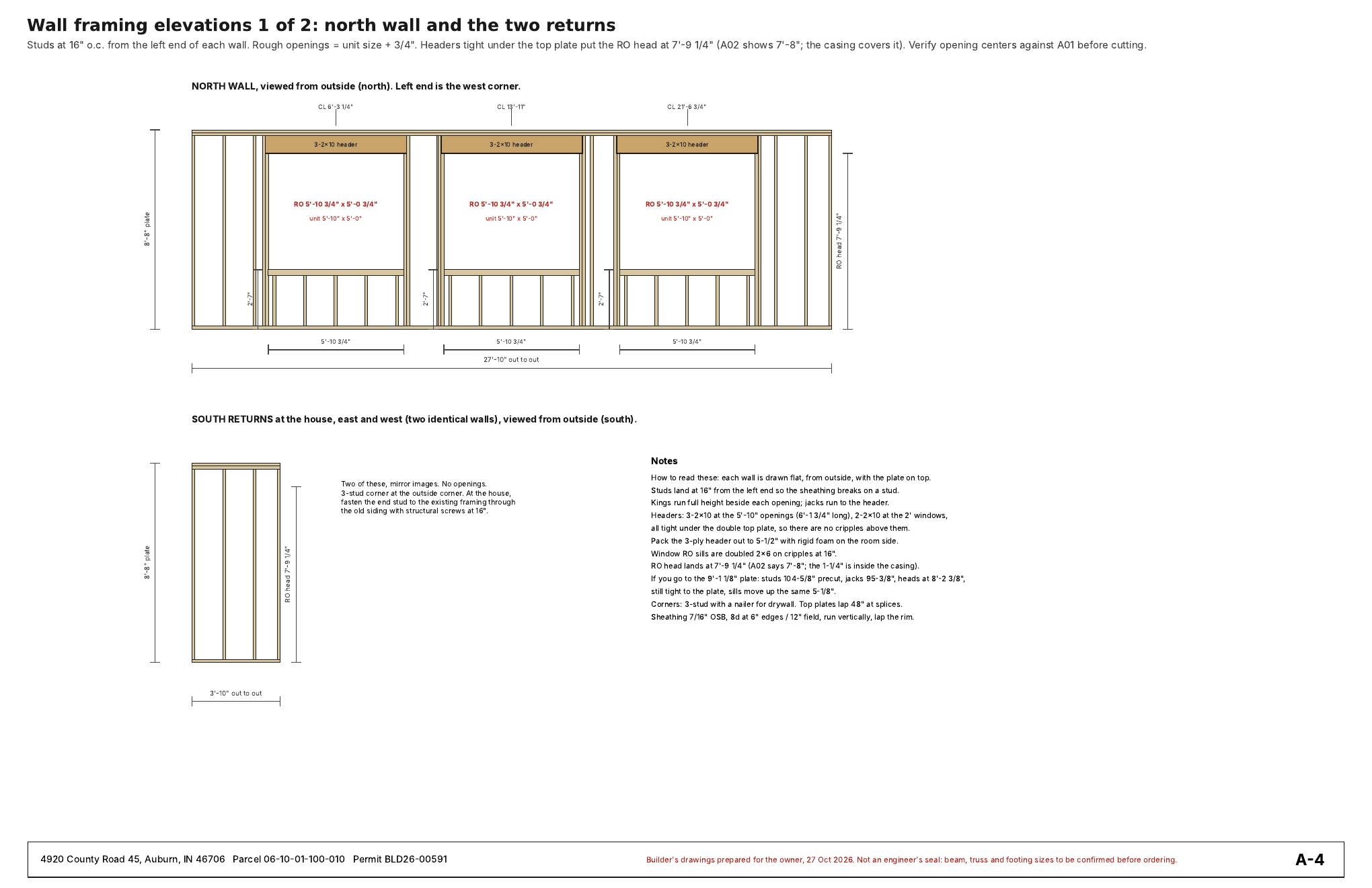Roof Option 2 sheet 4