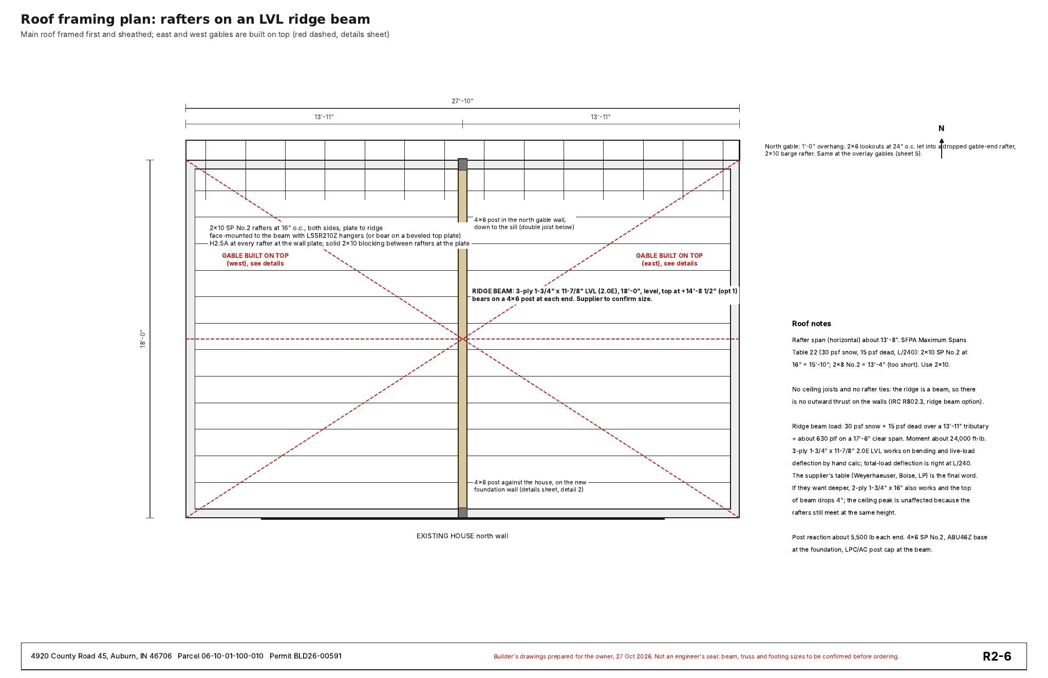 Roof Option 2 sheet 6