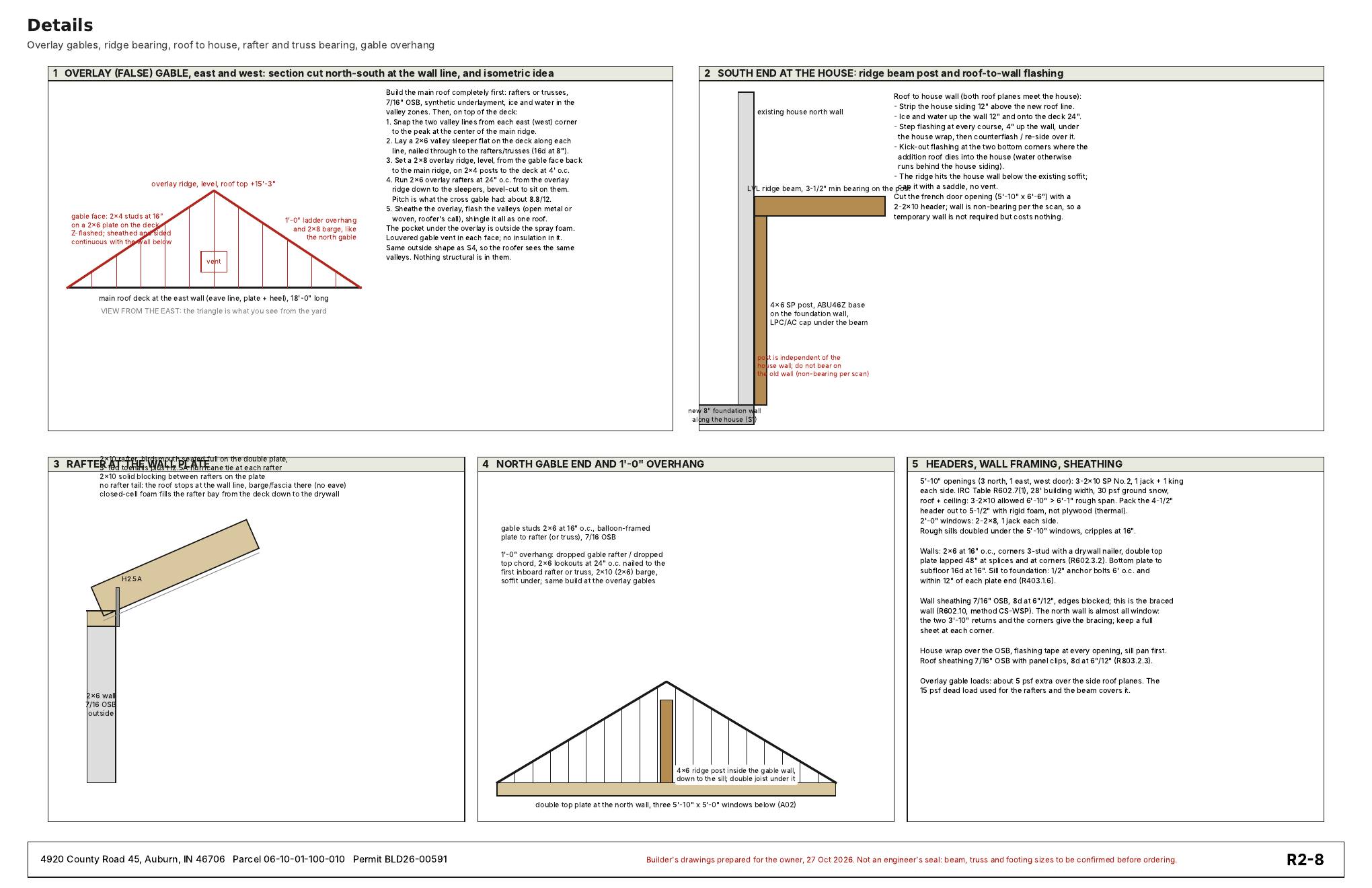 Roof Option 2 sheet 8