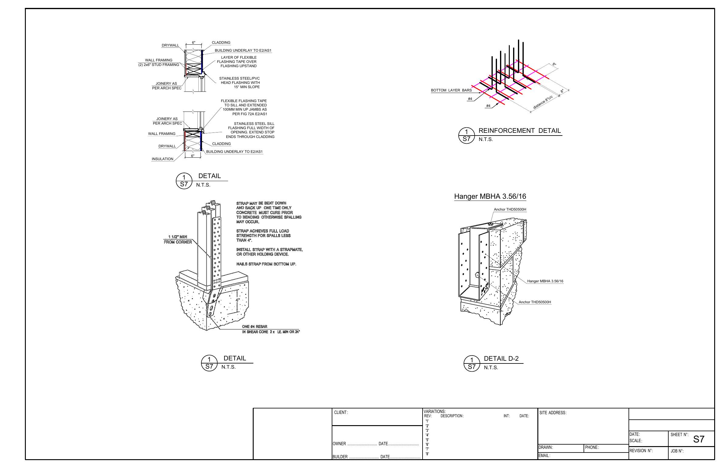 Structural sheet 7
